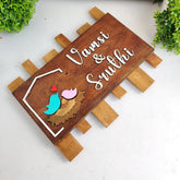 Customised Home Nesting Name Board For Home